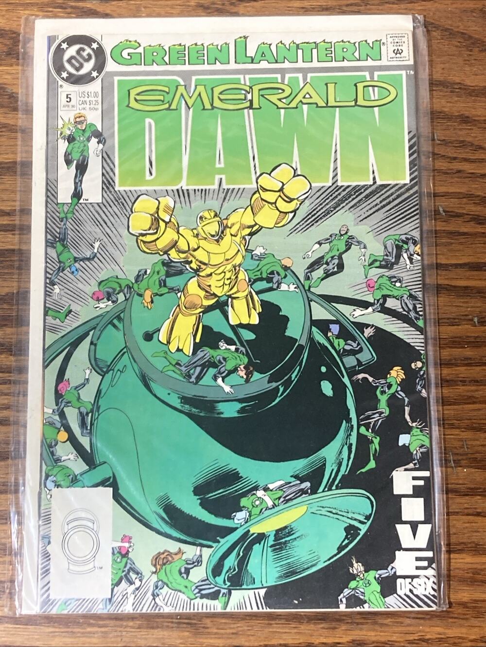 Green Lantern Emerald Dawn I #5 (Apr 1990, DC) VF 8.0
